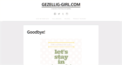Desktop Screenshot of gezellig-girl.com